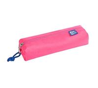 Oxford, Favorit Medium Round Pencil Case, 1 Compartment with Zip, 7 x 21 x H4 cm, Neon Pink