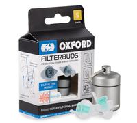 Oxford Filterbuds Reusable Noise Filtering Earbuds Motorbike Ear Plugs