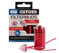 Oxford Earplugs FilterBuds Race 28 SNR - Reusable Noise-Filtering for Motorcycle Use
