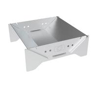 Oxford FirePit (inc case) Compact Flat-Pack Barbeque Grill, Stainless Steel. Packable Firepit/Camping Stove