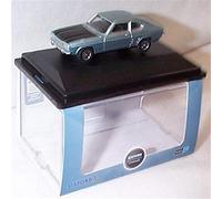 Oxford Ford Capri Mk1 Blue Mink Black vehicle 1:76 scale diecast model