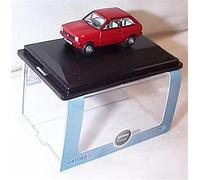 oxford Ford Fiesta Mk1 Venetian Red Vehicle 1.76 scale diecast model