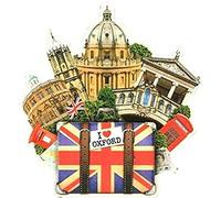 Oxford Fridge Magnet Souvenir Gift College Bridge University I Love Union Jack