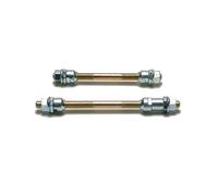 Oxford: Front Hub Axle 9.5mm x 140mm Chromoly - 3/8 x 5 1/2