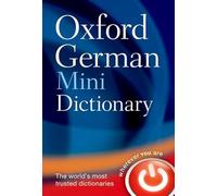 Oxford German Mini Dictionary: German-English, English-German = Deutsch-Englisch, Englisch-Deutsch