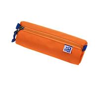 Oxford Girls Boys Pencil Case Diameter 7cm Round Large Durable Orange