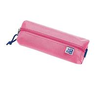 Oxford Girls Boys Pencil Case Rectangle Pencil Case Durable Pink