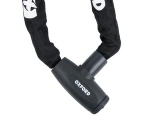 Oxford GP 1.2M 8mm Motorcycle Chain & Lock Motorbike Scooter Bicycle Security