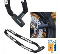 Oxford Rider Equipment Chain Lock GP - 2.0 m x 8 mm - Black