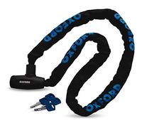 Oxford GP Chain 8 1.5m x 8mm Round Motorcycle Chain Lock, Black