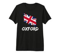 Oxford Great Britain Flag British Heritage & English Pride Premium T-Shirt