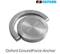 Oxford Products Oxford Brute Force Ground Anchor (LK397), Black, One Size
