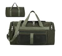 Oxford Gym Bag with Shoe Compartment & Wet Pocket - Waterproof Travel Duffe