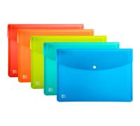 Oxford Hamelin Folder On Portfolios With A4 Brooch A4 Translucent Rigid Plastic Package Of 5 Units