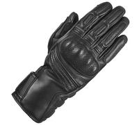 Oxford Hamilton Leather Motorcycle Motorbike Glove - Tech Black