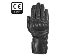 Oxford Hamilton Mens Motorcycle Gloves Black Waterproof CE Thermal For Motorbike