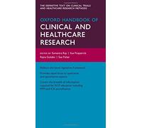 Oxford Handbook of Clinical and Healthcare Research