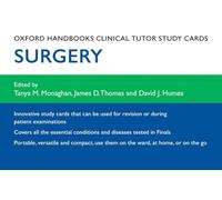Oxford Handbooks Clinical Tutor Study Cards: Surgery (Oxford Handbooks Study Cards)