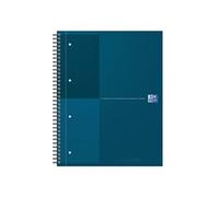Oxford Hardback Wirebound Notebook 160 Pages Special Edition A4+ Blue