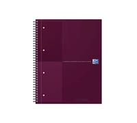 Oxford International Twinwire Notebook Lined 160PG RD A4+