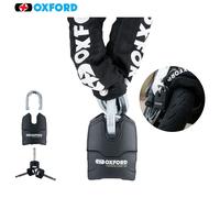 Oxford Hardcore XC13 Motorcycle Bicycle Ebike Chain Lock - Sold Secure Gold - 2M