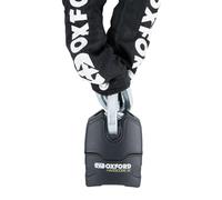 Oxford Hardcore XC13 Chain Lock 13mm Square Link Motorbike Motor cycle Scooter Safety Security Sold Secure Heavy Duty Chain Lock