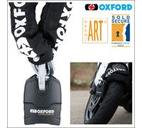 Oxford Hardcore XC13 Heavy Duty Motorcycle Bike Security Chain & Lock 1.2M
