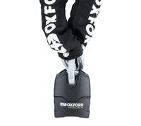 Oxford Hardcore XC13 Heavy Duty Motorcycle Bike Security Chain & Lock 1.5M