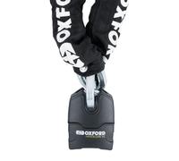 OXFORD HARDCORE XC13 SOLD SECURE GOLD APPROVED MOTORCYCLE LOCK & CHAIN 1.5M