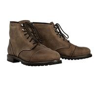 Oxford Hardy Mens Motorbike Boots Brown - Motorcycle Riding Touring Boot, CE Certified, Leather, Waterproof, Breathable, Reinforced (Brown,UK 6.5 (EU 40))