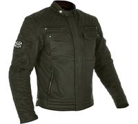 Oxford Hardy Wax Cotton Motorcycle Motorbike Jacket - Olive