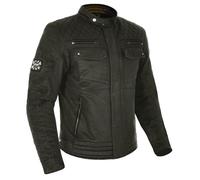 Oxford Hardy Wax Cotton Waterproof Touring Men’s Motorcycle Motorbike Jacket