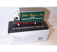 oxford haulage eddie stobart ford cargo leslie curtainside lorry 1.76 scale diecast model