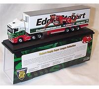 oxford haulage eddie stobart rugby super league salford city lorry 1.76 scale diecast model