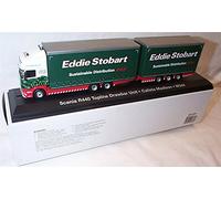 oxford haulage eddie stobart scania R440 topline drawbar unit calista madison lorry 1.76 scale diecast model
