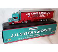 oxford haulage Scania T Cab Curtainside J.H.Yates Ltd of Cumnock Scotland lorry 1:76 scale diecast model