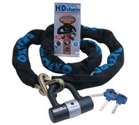 Oxford HD 2.0m Chain Lock Sold Secure Motorcycle Chain Lock Motorbike Scooter Best Security Theft Protection