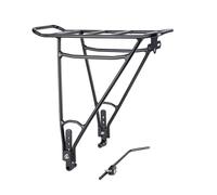 Oxford HD Alloy Luggage Rack LC698 | Disc Brake Compatible Rear Cycle Rack for 26" - 29" Bike Wheels, Black