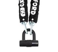 Oxford HD Chain Lock | Heavy Duty Motorcycle Security Chain and Padlock, 9.3mm x 3.0m