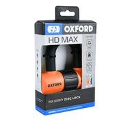 Oxford HD Max Lock Security Motorcycle Disc Lock ORANGE LK312 Sold Secure GOLD