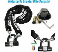 Oxford HD Motorcycle Chain Lock 1.5m Sold Secure & Security Atom Ground Anchor
