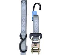 Oxford Heavy Duty Rachet Hook Strap Tie Down Hooked Laces Motorbike Motorcycle