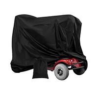 Mobility Scooter Cover, 190D Oxford Heavy Duty Waterproof Wheelchair Storage Cover with Storage Bag All-Weather Outdoor Protection Cover for Most Mobility Scooter (170x61x117cm)