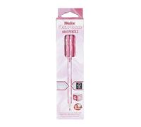 Oxford Helix HB Pencils 12 Pack Pink Marble Edition, Premium Graphite Pencils for School, Office & Drawing, Break Resistant Lead, Easy Sharpening