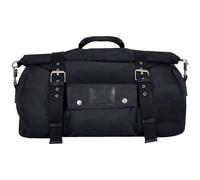 Oxford Heritage Waxed Cotton Motorcycle Motorbike Roll Bag 20 Litre - Black