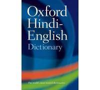 Oxford Hindi-English Dictionary by Oxford University Press Paperb