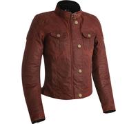 Oxford Holwell Wax-Cotton, textile jacket women 42 Dark Red