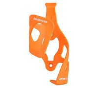 Oxford Hydra Side-Loading Composite Cycling Bottle Cage - Orange/Left-Pull Bike Water Cycle Flask Holder Bidon Mountain Road Biking Ride Hydration Part Vessel Lightweight Riding Plastic Bracket Mount