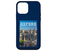 Oxford Iconic Buildings Vintage Retro Travel Poster Graphic Case for iPhone 12 mini