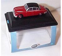 Oxford Inspector Morse Jaguar MKII Carmine Red vehicle 1:76 scale diecast model